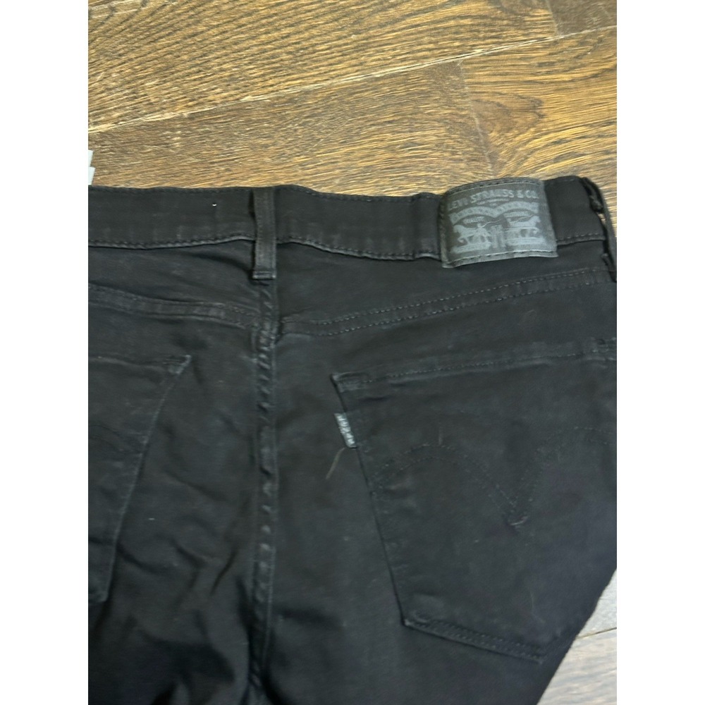 Levi's Jeans Women Size 8 (29x30) Wash Black Classic Straight Denim - Picture 6 of 6
